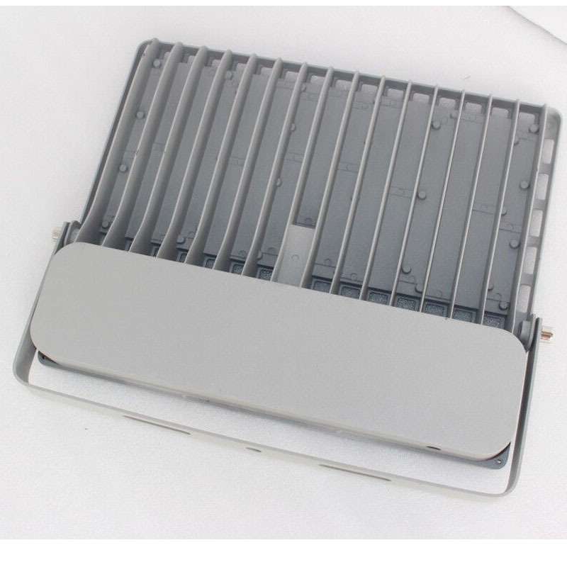压铸新款led方形户外聚光100w150w200w投光灯外壳套件