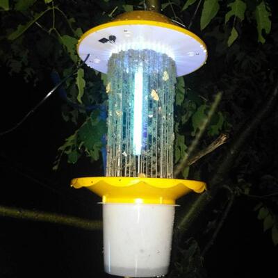 农用稻田太阳能杀虫灯户外振频式杀虫灭虫灯果树立杆式杀虫灯