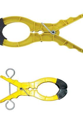 电力施工绝缘夹线钳大开口树脂毯固定夹子HS21带电作业绝缘毯夹