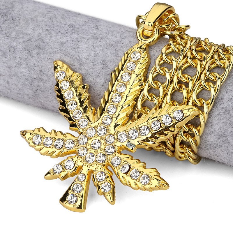 新品men cross chain gold chains long necklace hiphop rapper