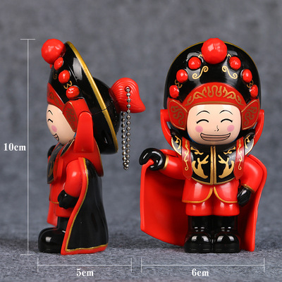 新品Sichuan opera face changing dolls handicraft creative gi