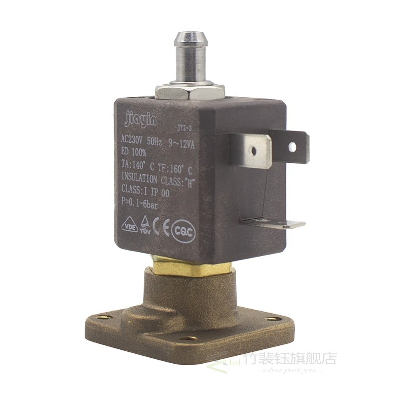 新品Jiayin JYZ-3Z AC230V 2/3 Way Cannula Flat Flange 6bar 1.