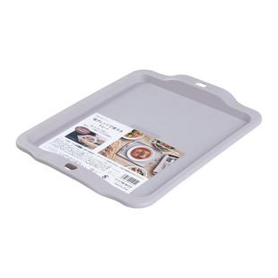 日本进口可波食品菜塑厨料托盘长微方形加厚家用房火锅备盘