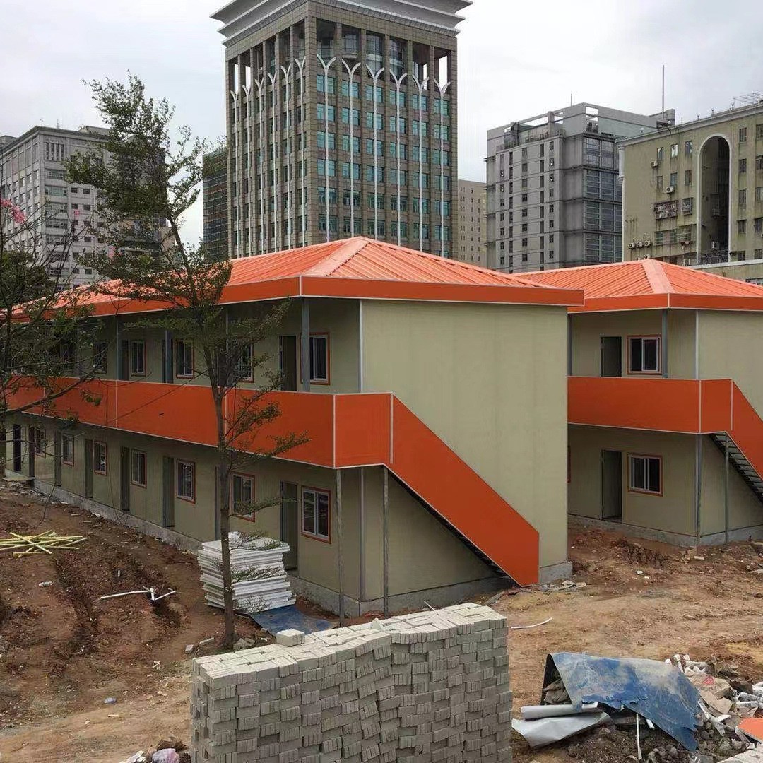 厂家 豪华活动房T型防火板房四坡工地临活动工地专用