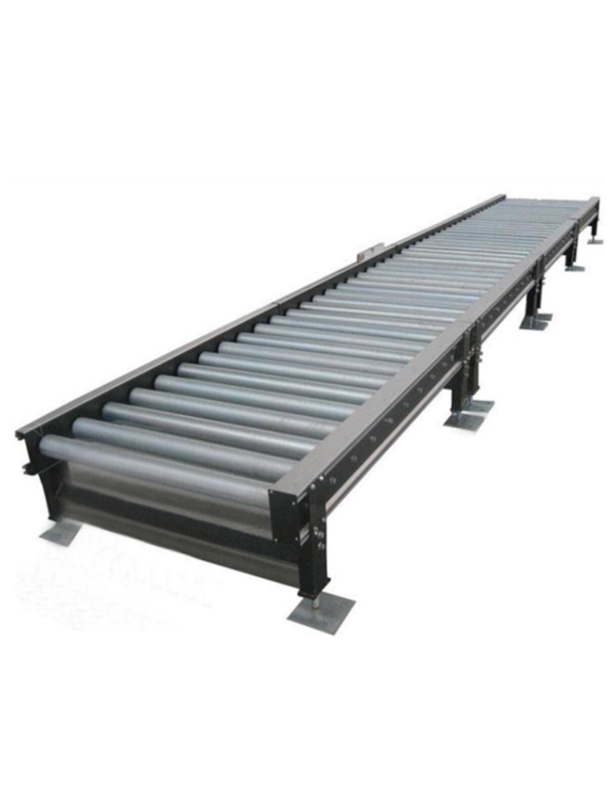 厂动力滚筒线无动力输送机包胶滚轮地滚传送带不锈钢流水线卸货销