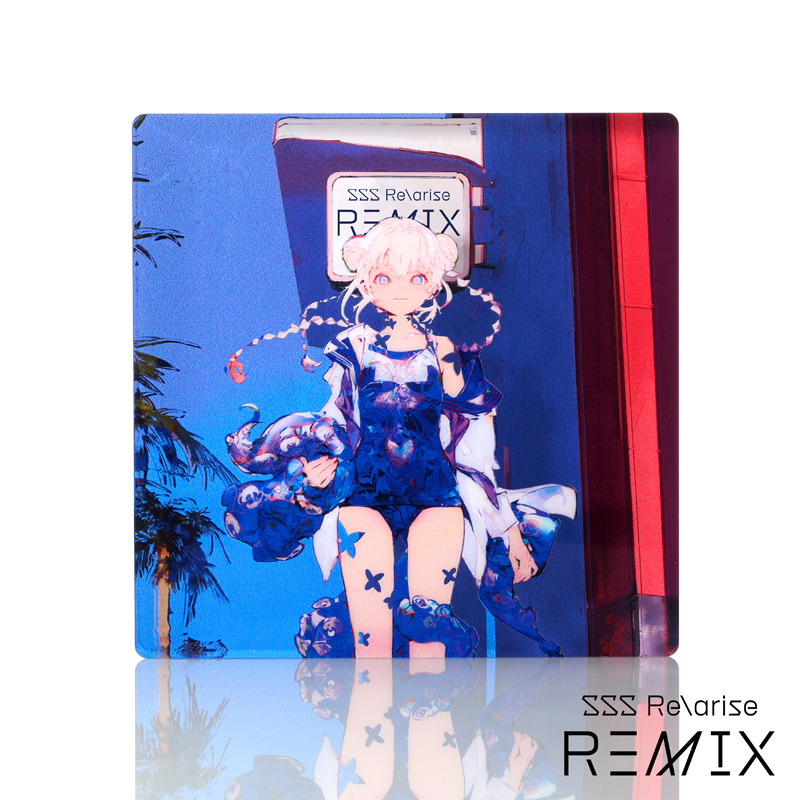 SSS Re\arise Remix 展览系列米山舞、taiki角色亚克力砖 亚克力纪念杯垫