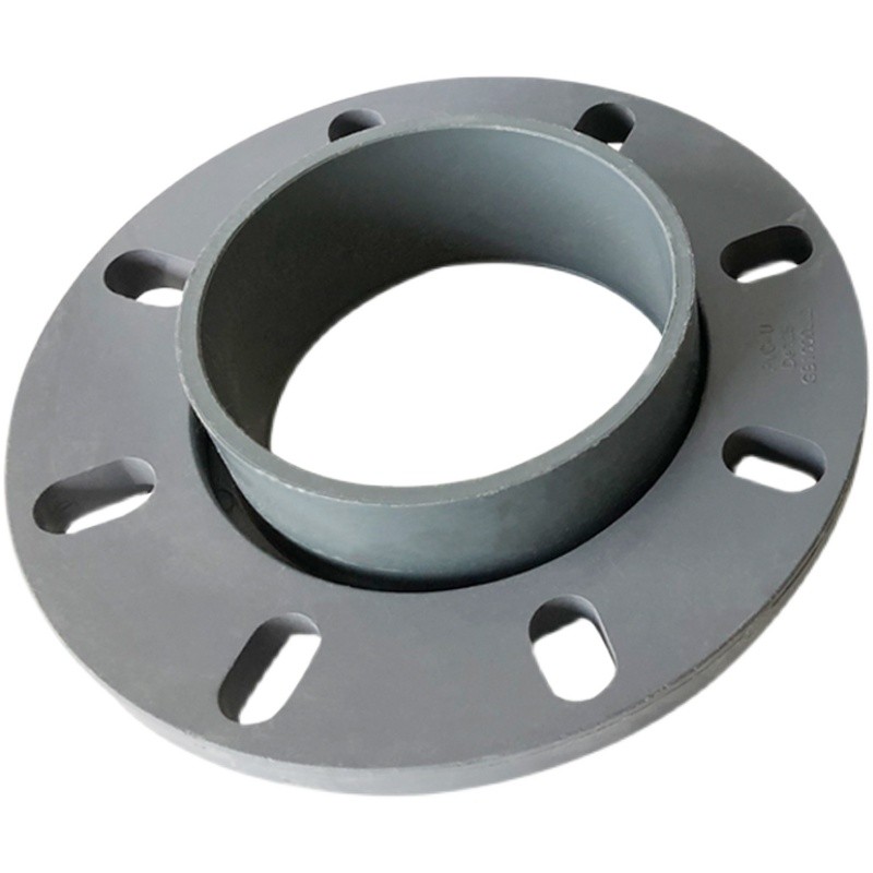 PVC分体法兰水管法兰盘法兰片底座活套140 160250 315400寸 配件