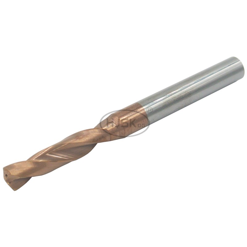 整体硬质合金麻花钻涂层3D/5D 内冷钻直柄超硬专用不锈钢铸铁钻头