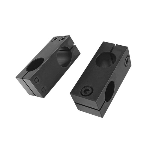 支柱固定夹垂直固定异径紧固45号钢光轴十字夹钢圆管固定架连接件