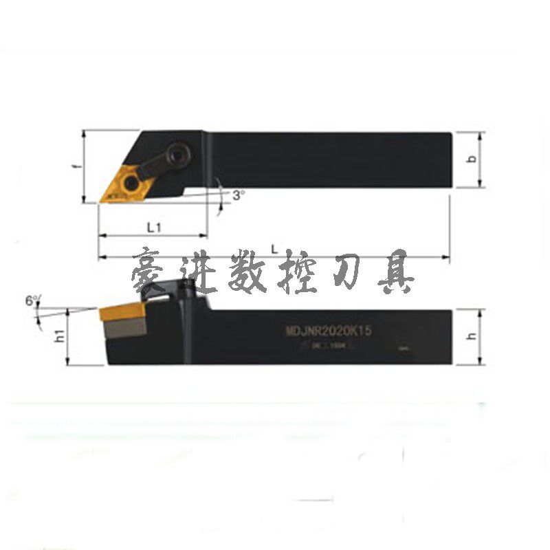 93度数控刀杆 外圆车刀 MDJNR/L1616/2020/2525/3232/H11/K11/M11