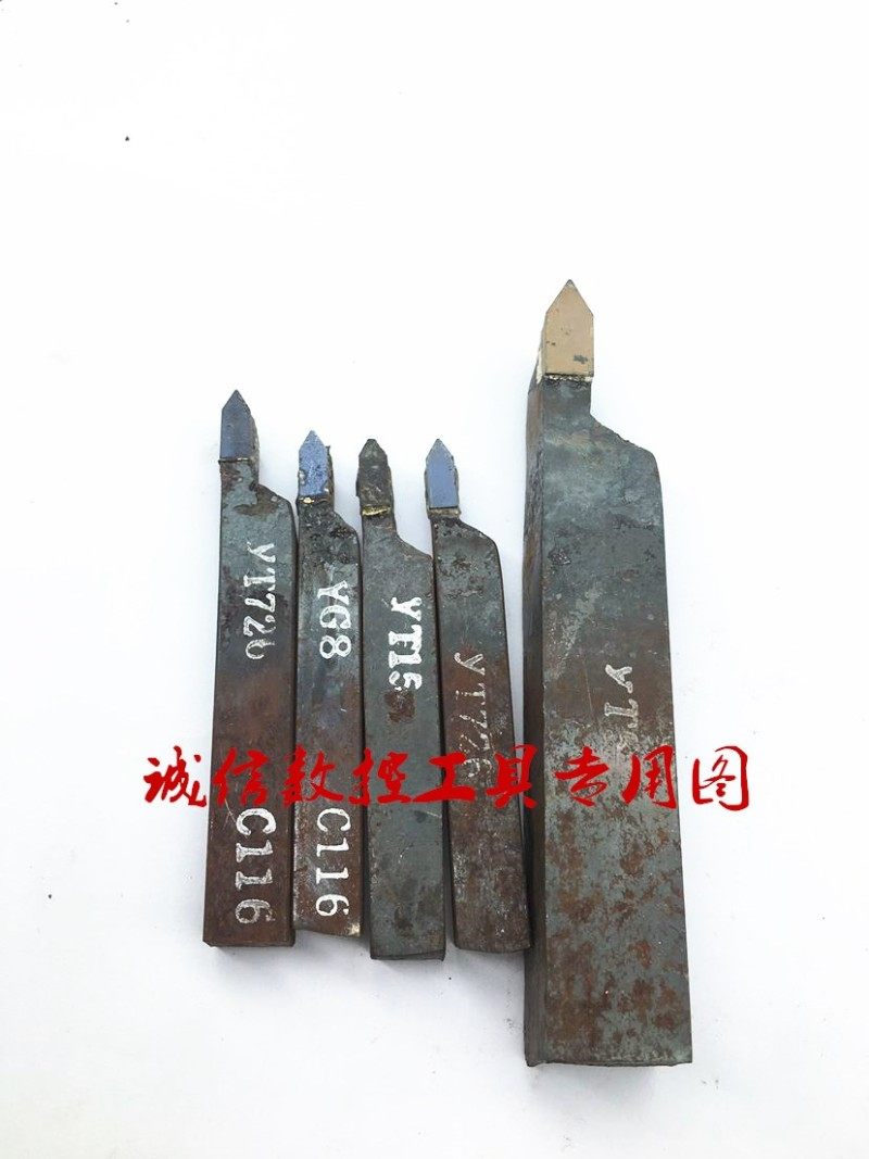 株洲焊接车刀60度外螺纹刀牙刀10方-14方YT15YG8普车挑丝合金车刀