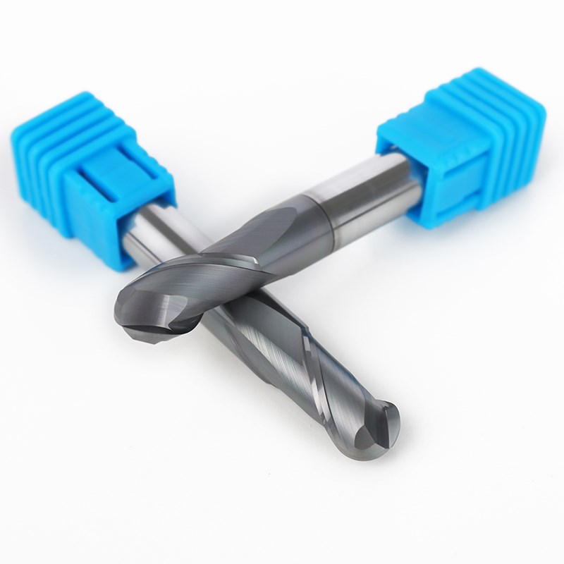 45度合金2刃球头铣刀整体钨钢球头模具R0.5R1.5R1R2R3R4R5R6R8R10