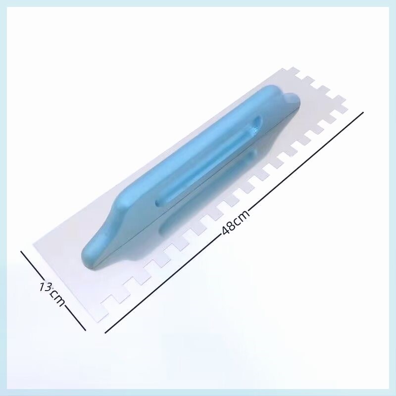 锯齿抹子大板抹泥板刮灰刮浆拉槽方齿瓦工瓷砖铺贴工具