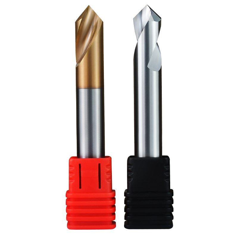 钨钢定点钻90度合金倒角刀合金定心钻铝合金定点钻不锈钢倒角钻60