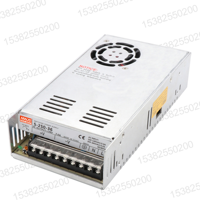 明伟250W 开关电源S-250-24 AC220V转24V10A 12V20A 5V50A 36V48V