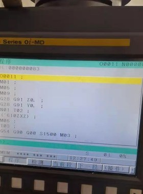 FANUC发那科 A02B-0319-B500,0I-MD 0I-TD 液晶屏 显示屏