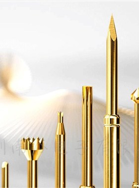 台湾0.36mm R025-1C/R025-1W7  带线镀金测试探针套 L=700mm 华荣