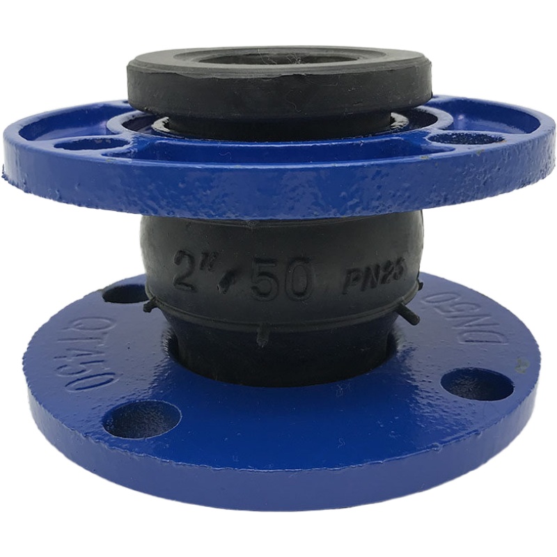 连接法兰软接头16公斤橡胶管道减震器可曲挠避震喉DN50/2寸-DN800