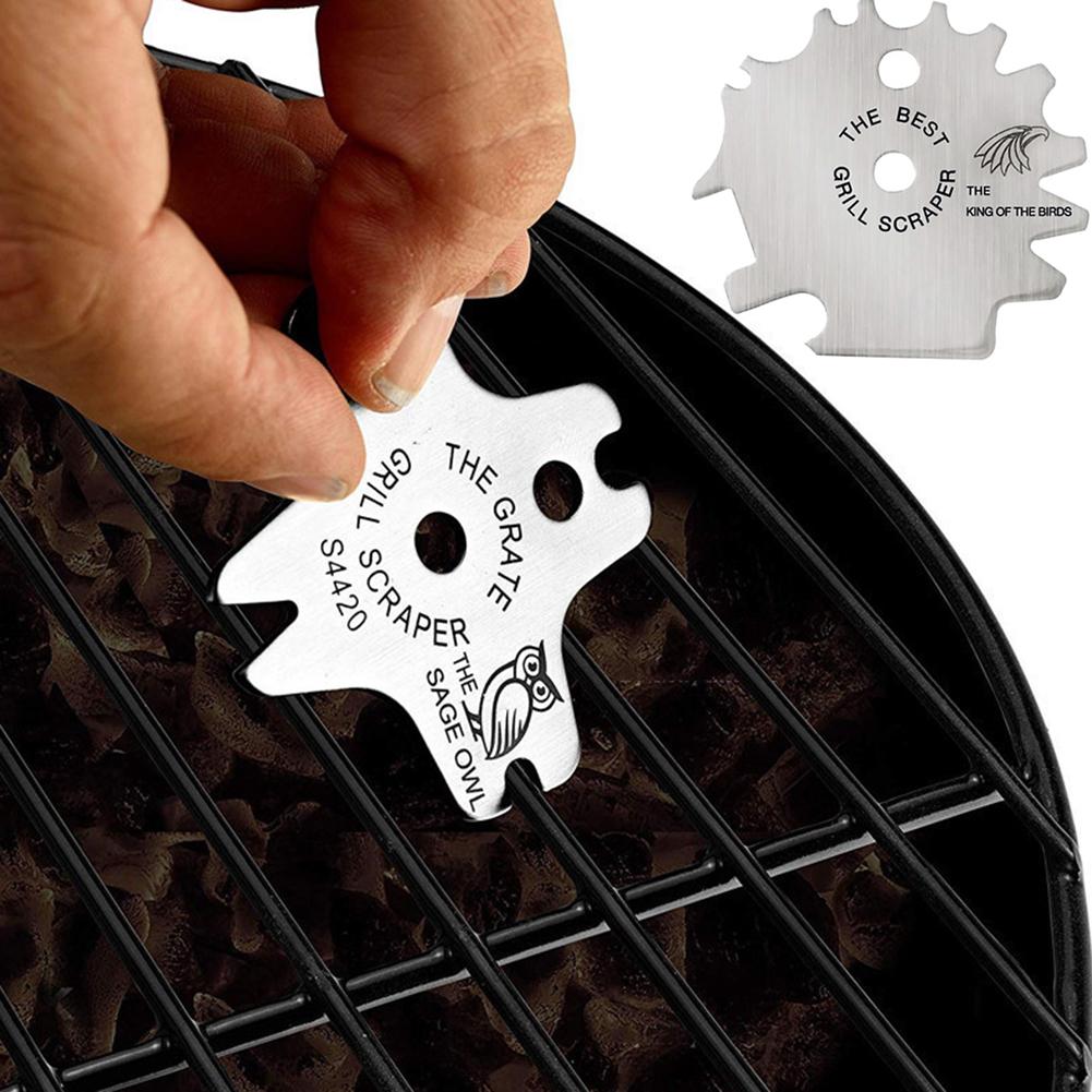 推荐Portable Metal BBQ Grills Grate Cleaner Cleaning Barbecu