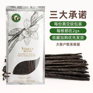 特a级香草荚烘焙用多籽马达加斯加香子兰豆荚食用波旁香草条西点