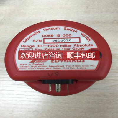 询价EDWARDS D059 15 000 Adjustable Vacuum Switch NW16 F询价