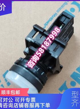 询价A22-RLF-WS/BE6/EF/LED-W 成套白色平头指示灯24V询价