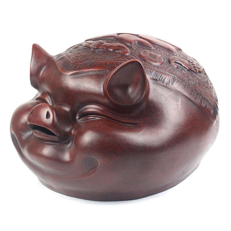 现货速发招财猪摆件存钱罐实用存钱筒新家创意礼品礼物乔迁电视柜