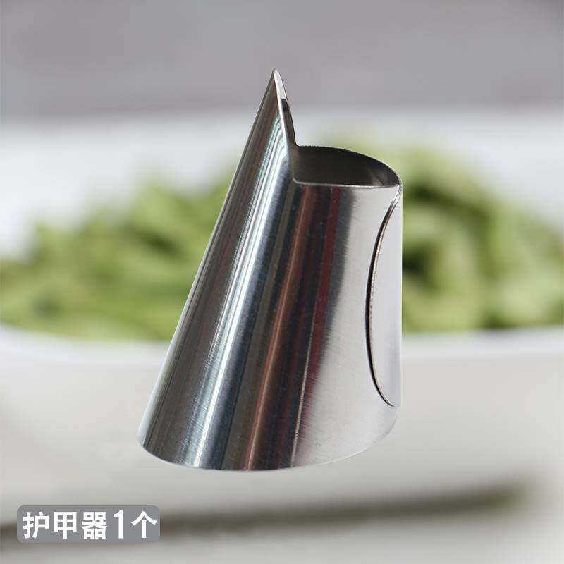 现货速发剥拨壳小龙虾蒜皮虾剥毛豆神器铁指甲套剥瓜皮橘子机器手
