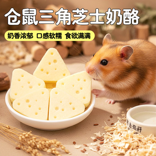 仓鼠磨牙零食三角奶酪芝士
