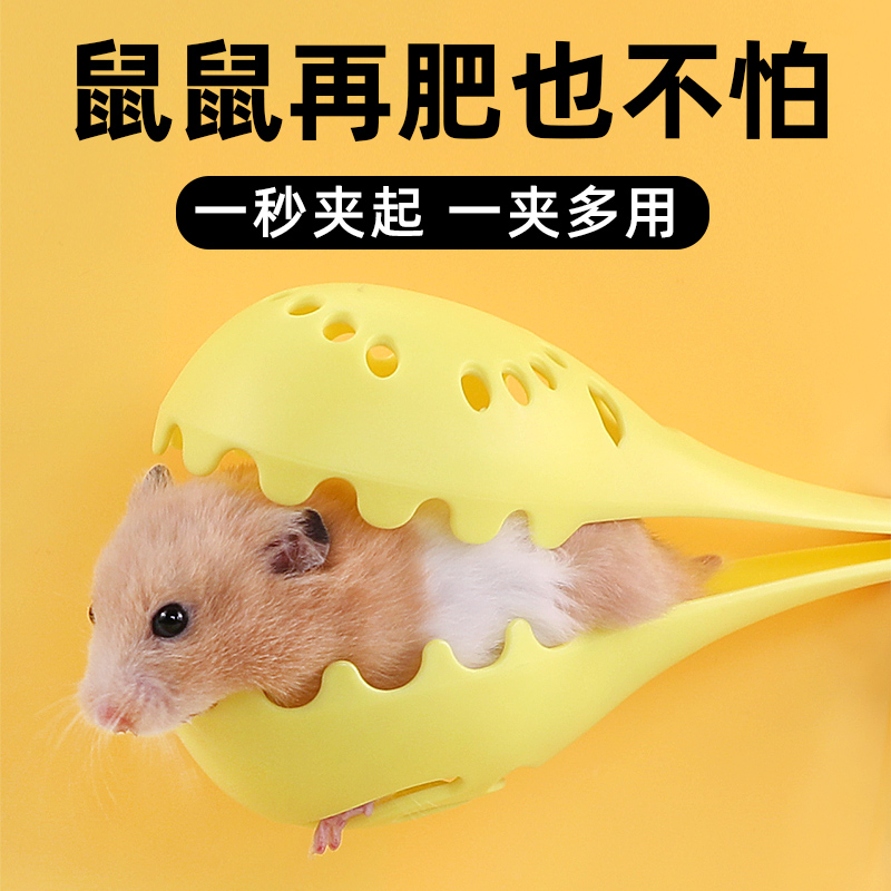 金丝熊大号互动抓老鼠夹子