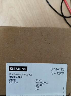 6ES7 231-5PF32-0XB0 输入模组 S7-1200 SM1231 AI 8 RTD议价维修