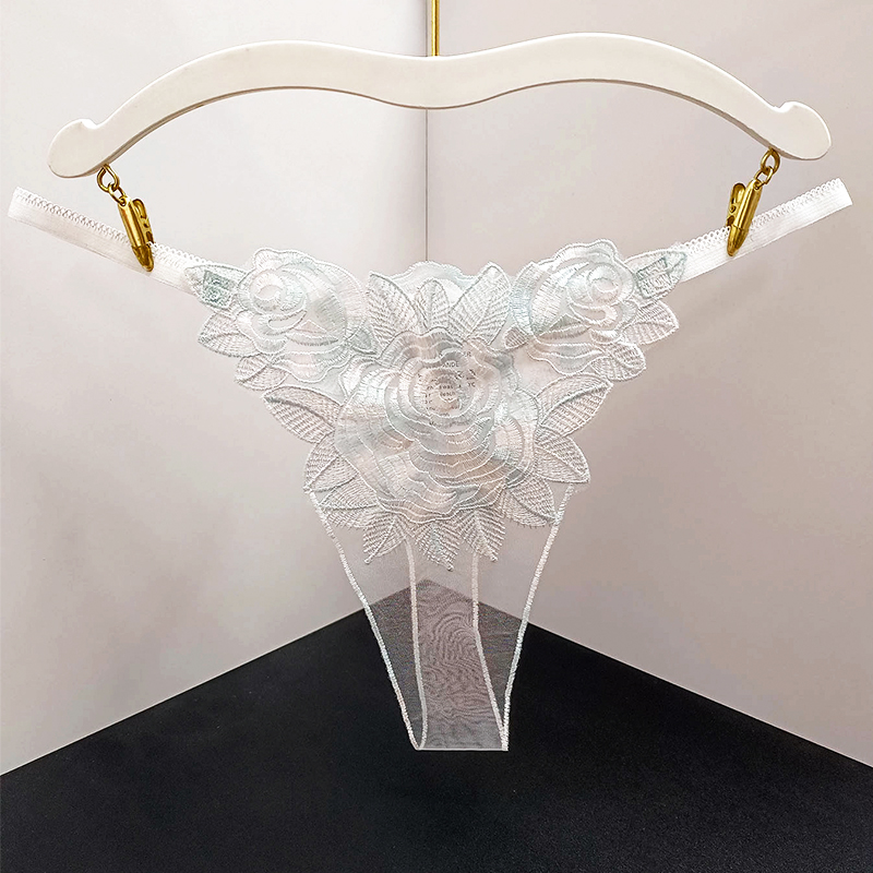 内裤女性感透视舒适无痕薄款薄纱
