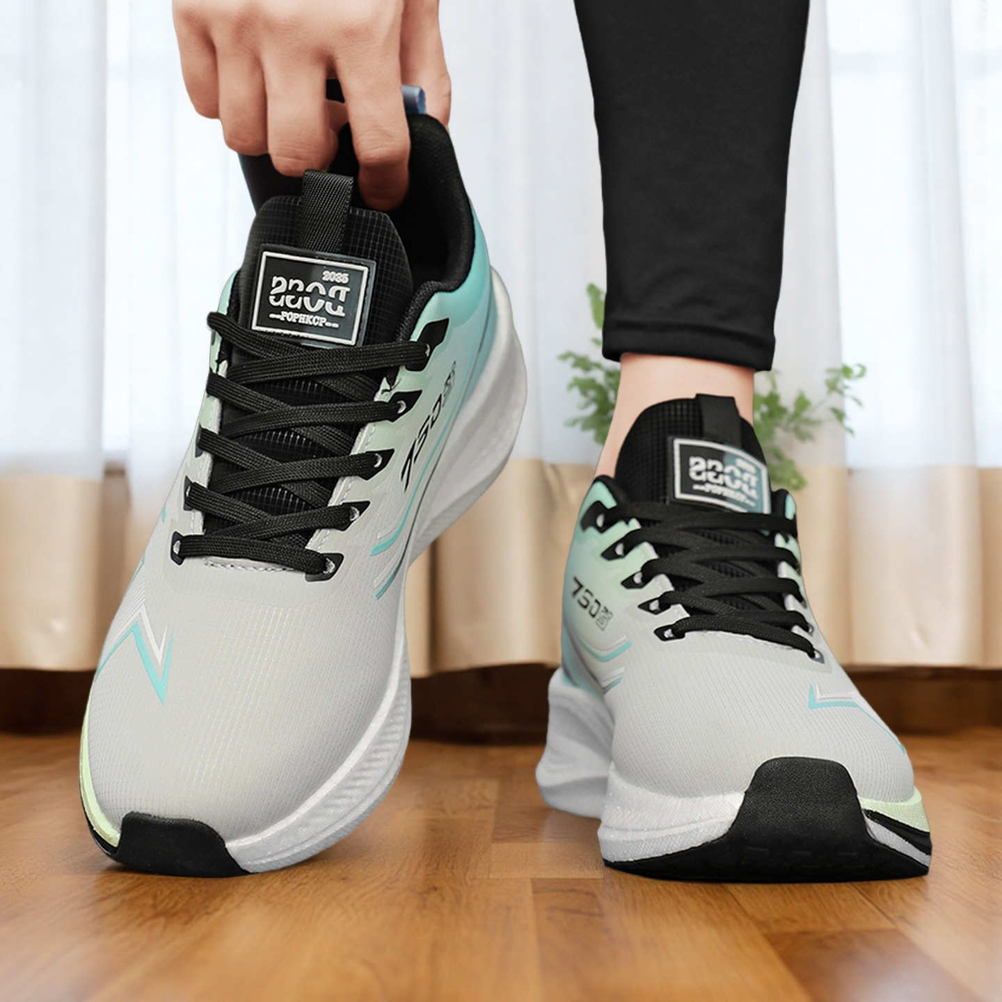 官方旗舰店秋冬皮面运动鞋