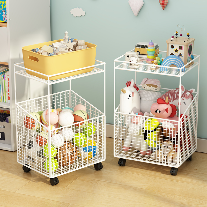 速发童具收纳箱家用大容量宝宝毛储玩具玩偶绒物筐儿玩积木置物架