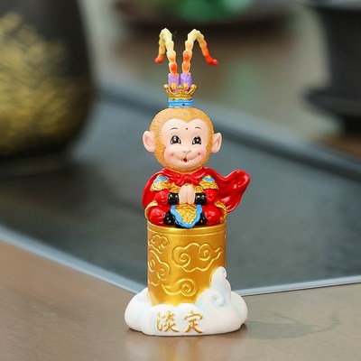 速发新中式齐天大圣创意摆件线香盘香座居家装饰品香插创意室内小