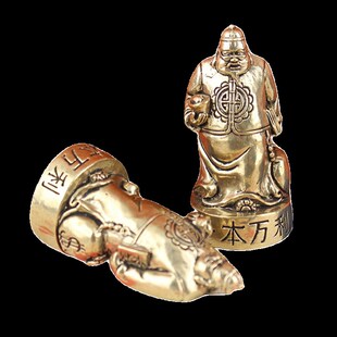 速发纯铜一地利钱柜掌摆件店铺办公室装饰本主账房先生老财主钱老