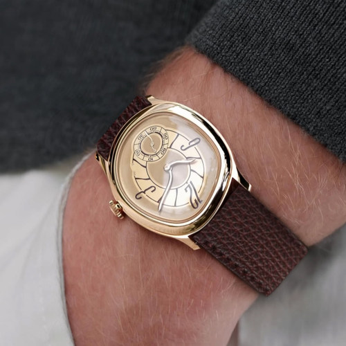 大表盘高级感手表男品牌正品氚气2025新款运动男生虫洞概念男款表