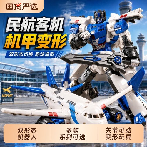 一机双形态变形机器人玩具