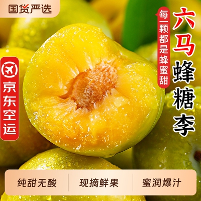 贵州正宗蜂糖李新鲜水果京东空运