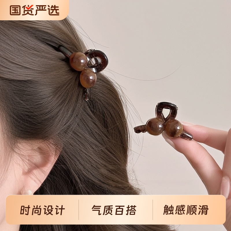 如花梦抓夹中国风触感顺滑显脸小