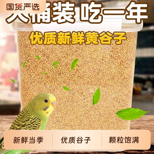 鹦鹉专用新黄谷子|超5000次加购