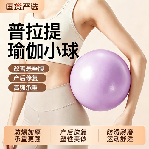 瑜伽球瘦肚子成人专用盆底肌产后修复八爪鱼小球孕妇普拉提防爆
