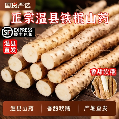 温县新鲜山药香甜软糯