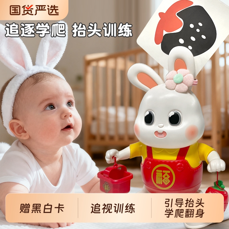 婴儿一岁宝宝小月龄消耗体力玩具