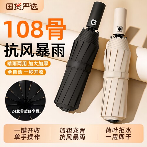伞热卖T0P1】全自动加大晴雨伞