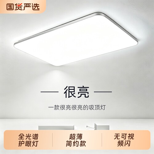 全光谱LED简约吸顶灯客厅卧室