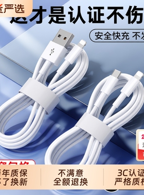 长份适用苹果13充电线iphone11充电器线pd快充12手机数据线14原装8正品usb接口typec16编织15加长7专用6plu