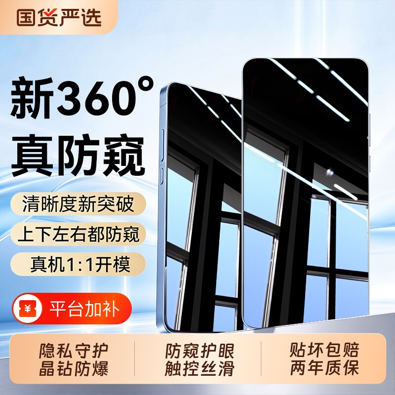 适用iqoo16防窥膜iqoo15ultra钢化膜vivoiqo