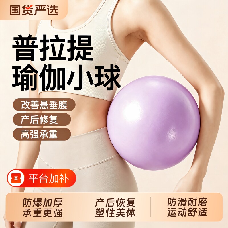 瑜伽球瘦肚子成人专用盆底肌产后修复八爪鱼小球孕妇普拉提防爆