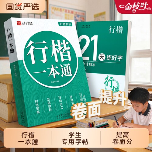 行楷字帖初中生高中生专用练字帖